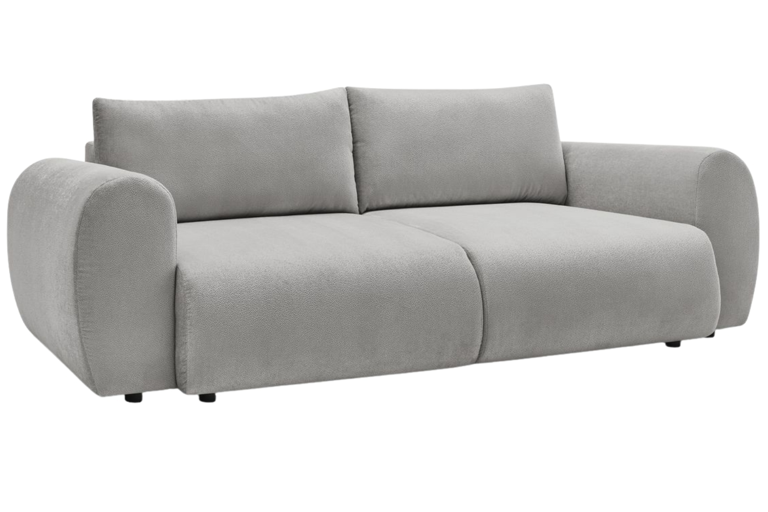 Bobochic Paris Světle šedá rozkládací pohovka Lucien 257 cm Bobochic Paris