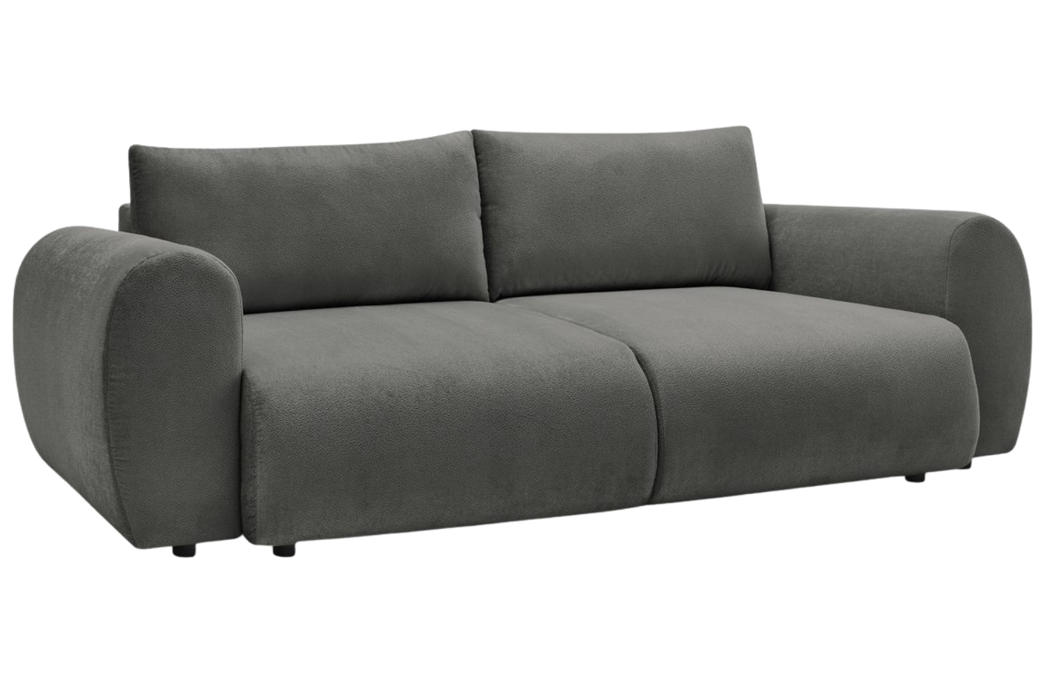 Bobochic Paris Šedá rozkládací pohovka Lucien 257 cm Bobochic Paris