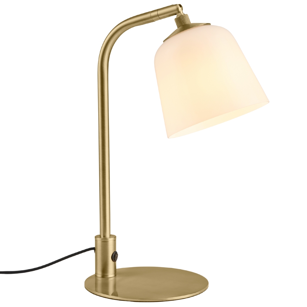 Halo Design Bílá skleněná stolní lampa Room 49 40 cm Halo Design