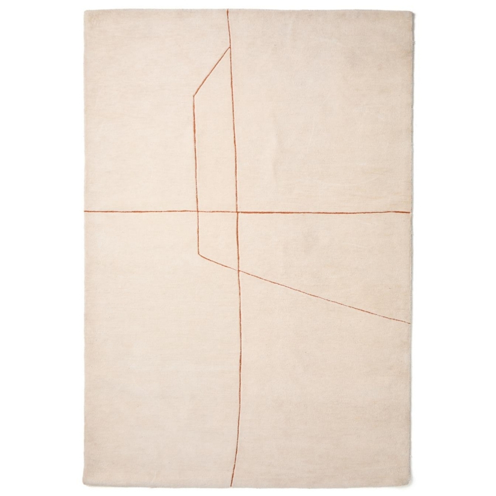 Kave Home Béžový koberec Delide 200 x 300 cm Kave Home