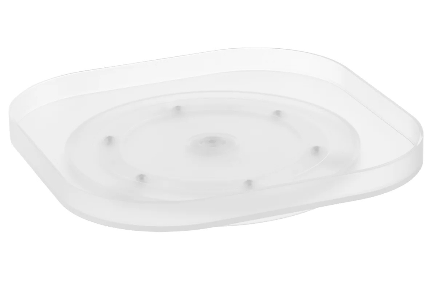 YAMAZAKI Plastový otočný úložný organizér Tower 20 x 20 cm YAMAZAKI