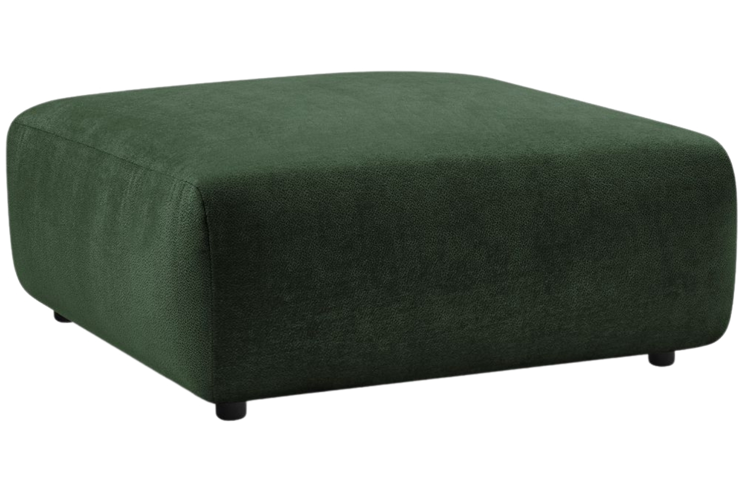 Bobochic Paris Zelená podnožka Lucien 108 x 108 cm Bobochic Paris