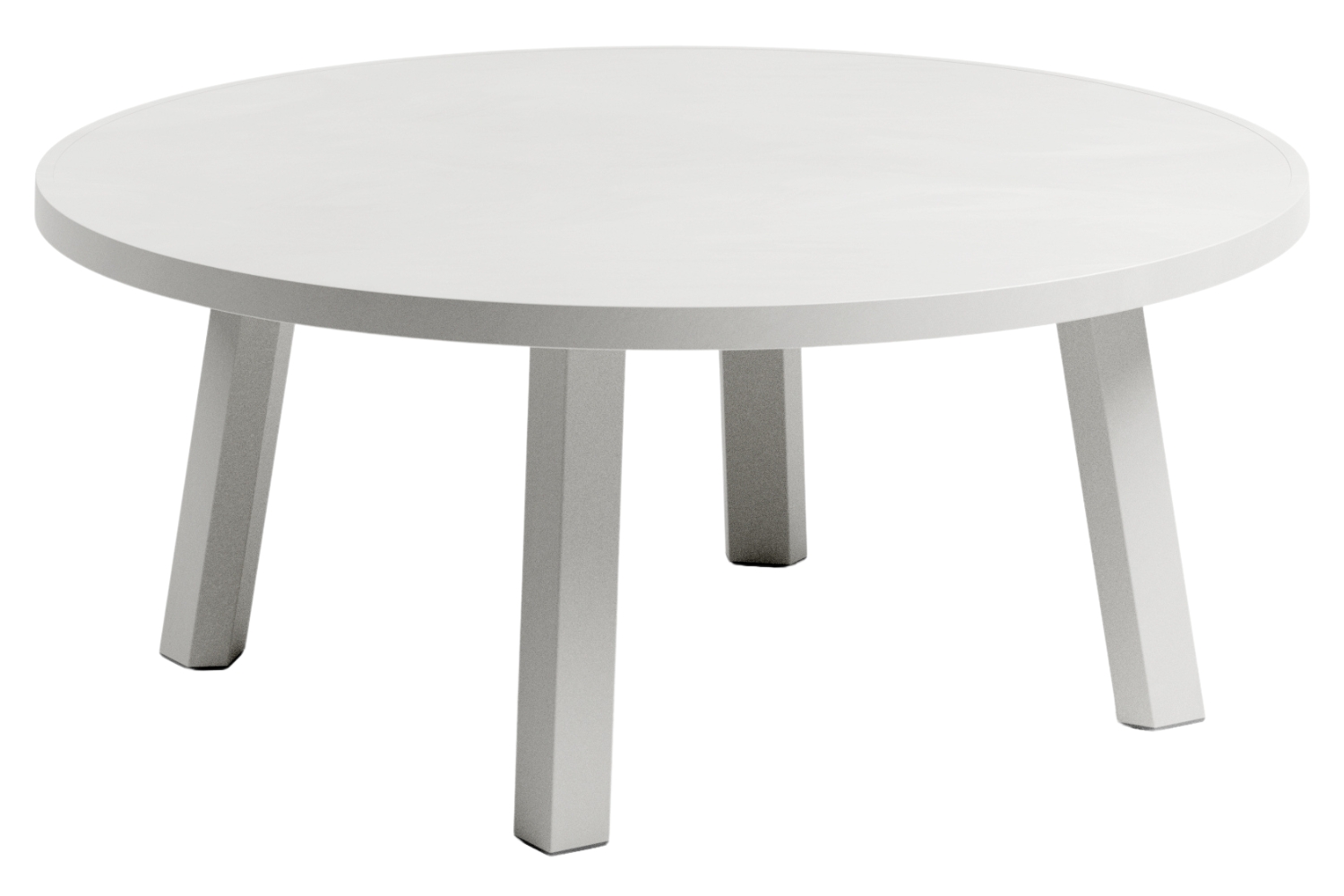 Nardi Bílý nízký zahradní stolek Maximo Tavolino 70 cm Nardi