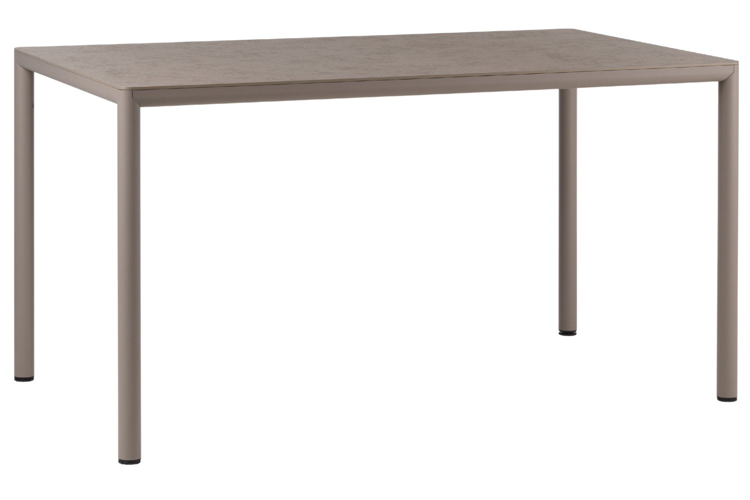 Nardi Béžovošedý zahradní stůl Piave 140 x 80 cm Nardi