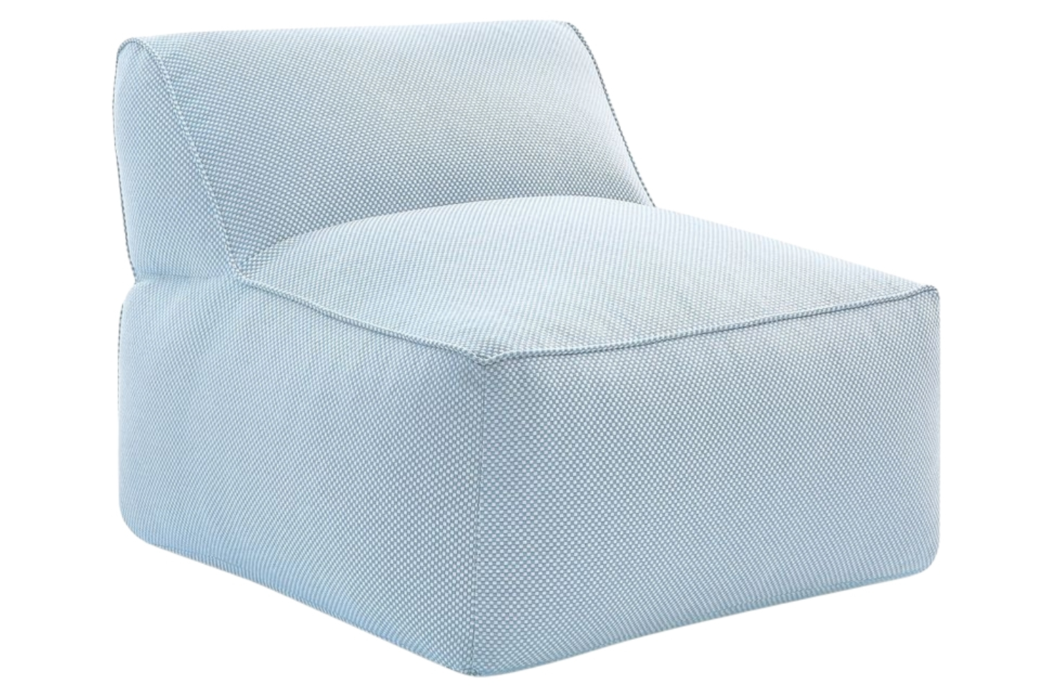 Bobochic Paris Světle modré zahradní křeslo Riviera Bobochic Paris