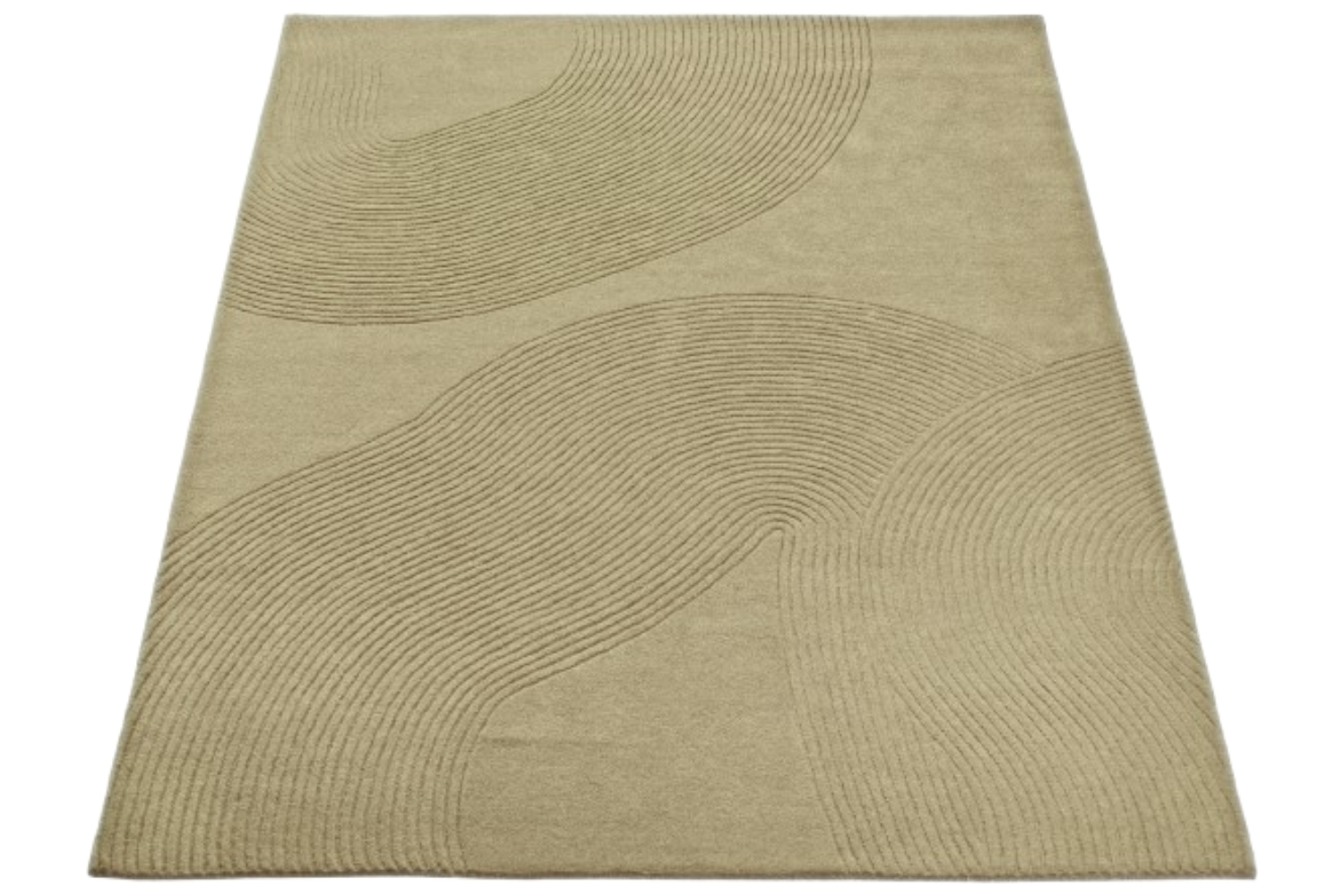 Bolia Béžový vlněný koberec Zen 170 x 240 cm Bolia