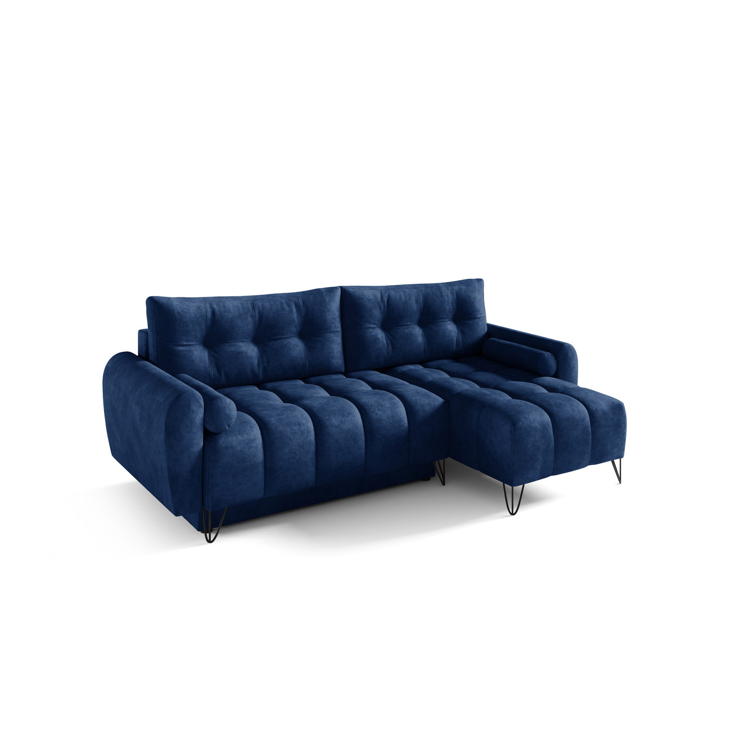 Rohová sedací souprava Manhattan Mini - Goya 06 Modrá