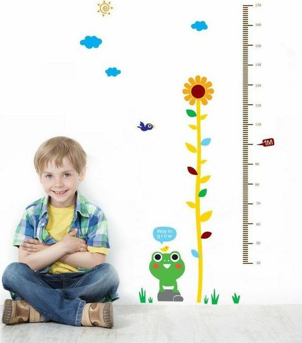 Nástěnná samolepka Ambiance Frog and Flower Ambiance