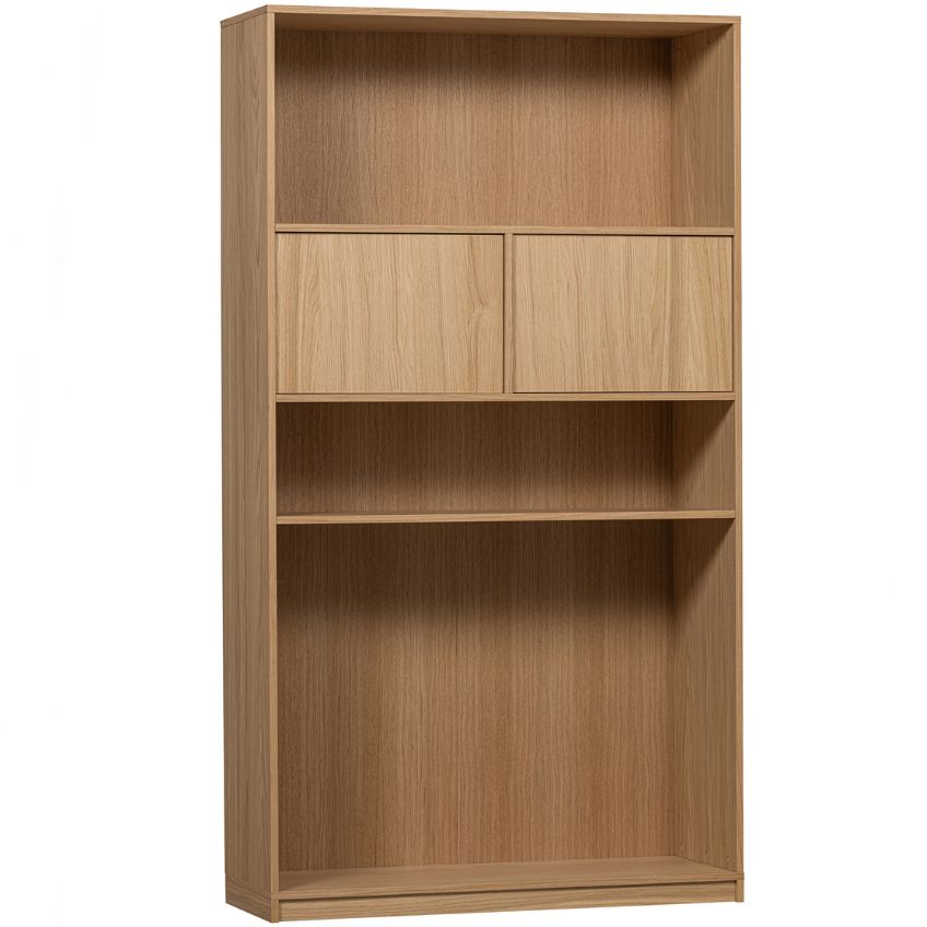 WOOOD Dubová modulární knihovna Modulair 199 x 110 cm WOOOD