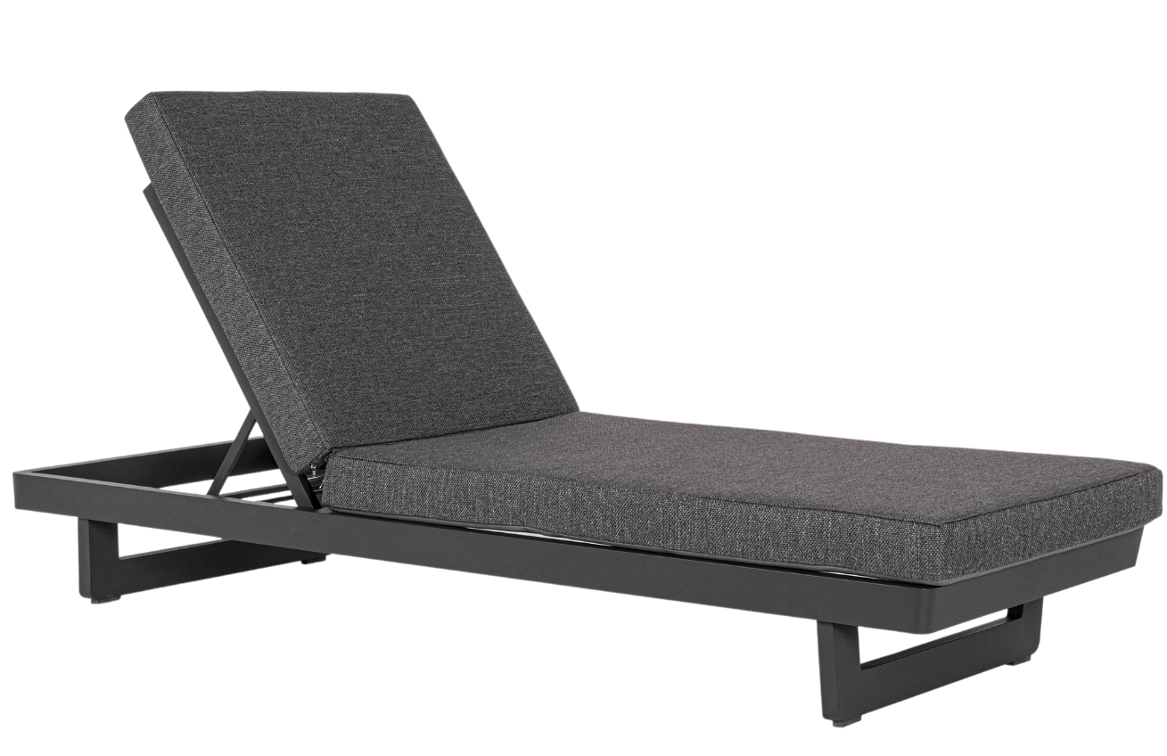 Šedé zahradní lehátko Bizzotto Infinity Bizzotto