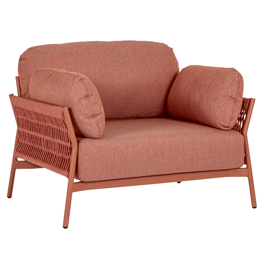 Bizzotto Červené zahradní křeslo Pardis Bizzotto