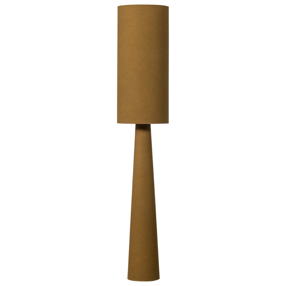 WOOOD Hnědá bouclé stojací lampa Lofa 187 cm WOOOD