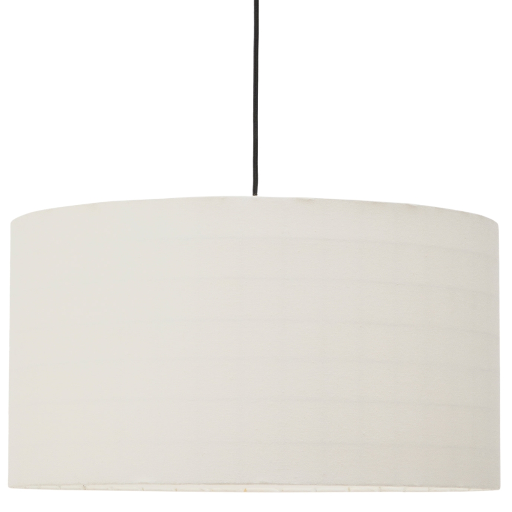 Kave Home Bílé závěsné stínidlo Dulan 45 cm Kave Home