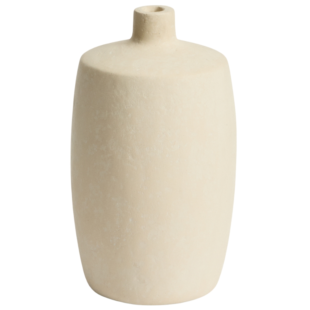 Kave Home Béžová váza Mireni 26 cm Kave Home