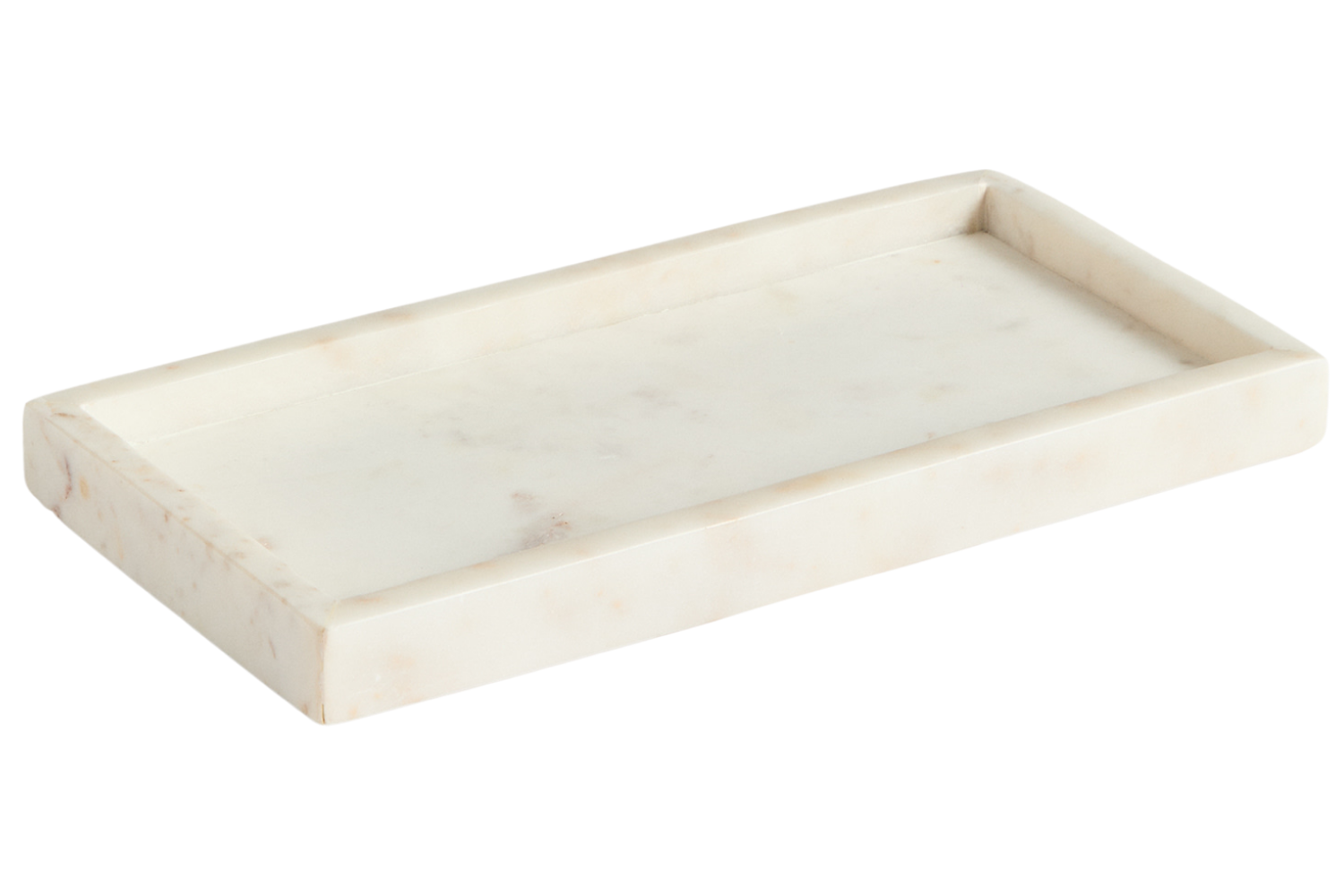Kave Home Bílý mramorový tác Serela 35 x 18 cm Kave Home