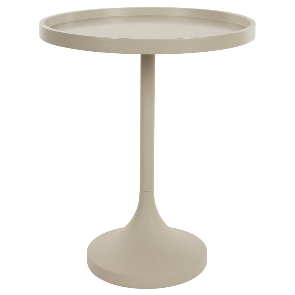 Zuiver Béžový lakovaný odkládací stolek JASON 46 cm Zuiver