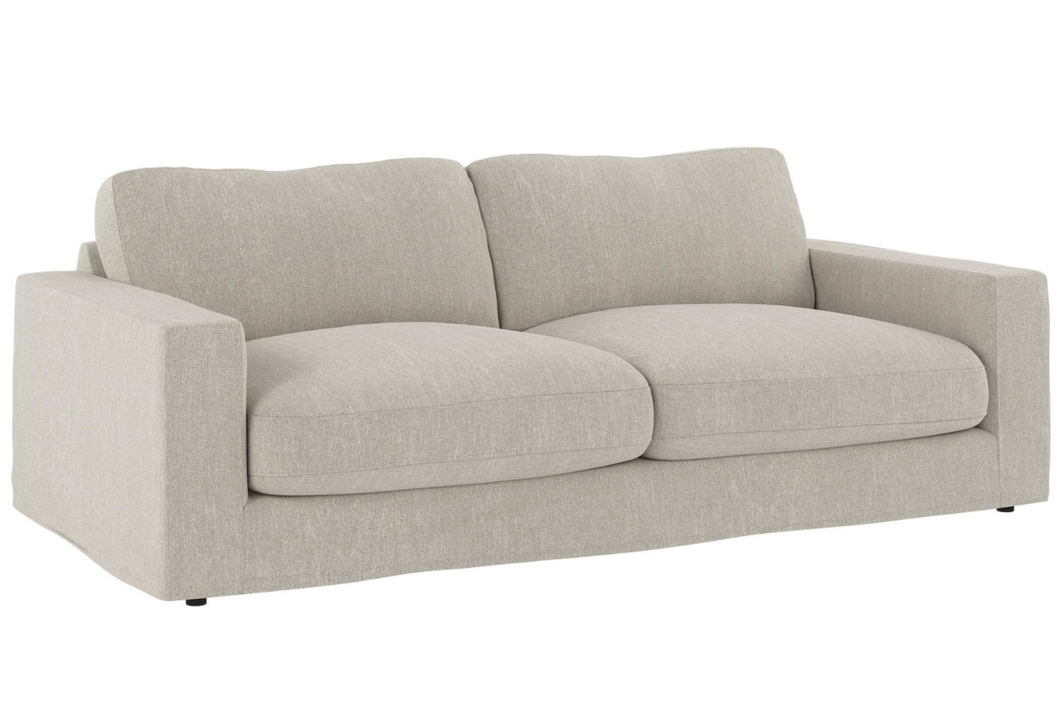 Rowico Béžová trojmístná pohovka LANGDON 216 cm Rowico