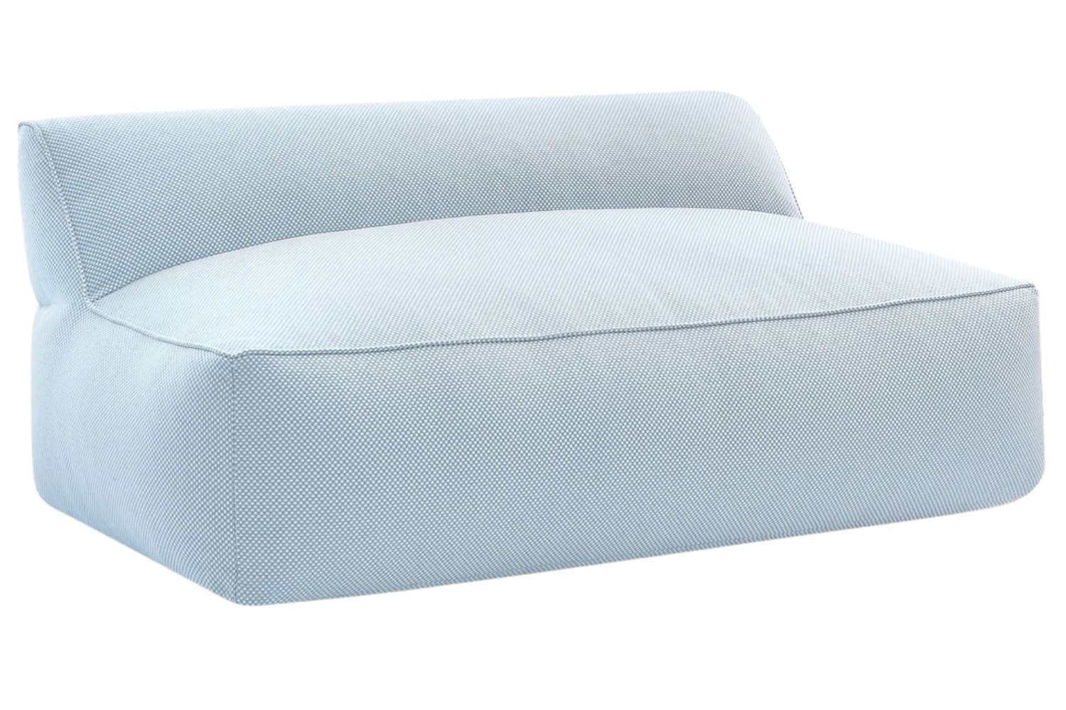 Bobochic Paris Světle modrá zahradní pohovka Riviera 160 cm Bobochic Paris