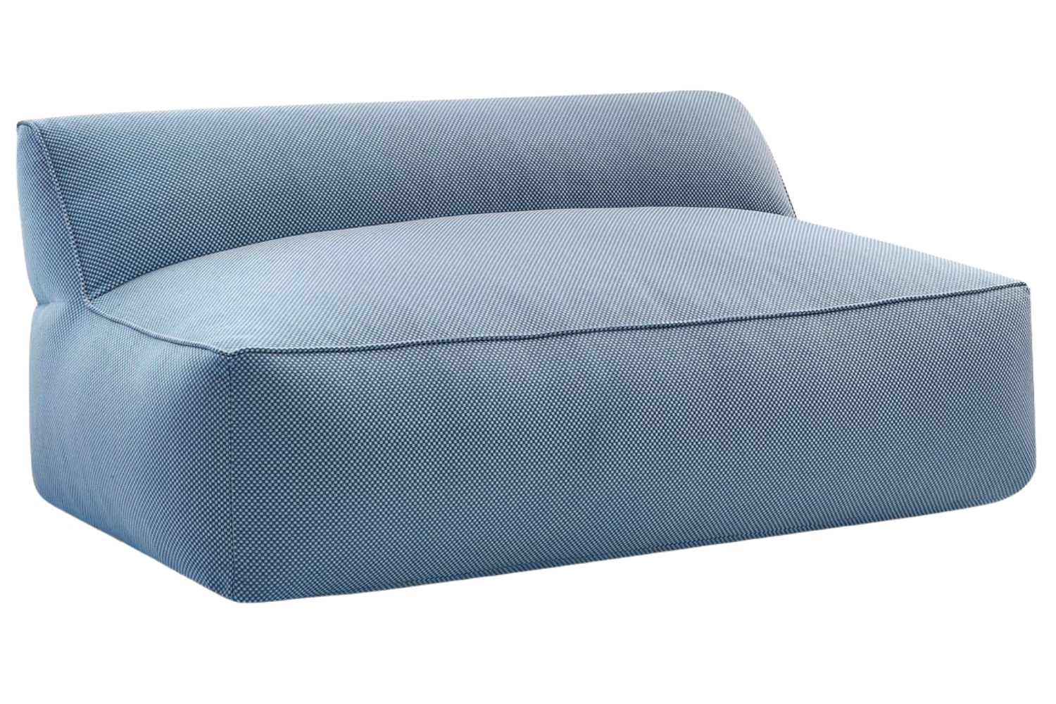 Bobochic Paris Tmavě modrá zahradní pohovka Riviera 160 cm Bobochic Paris