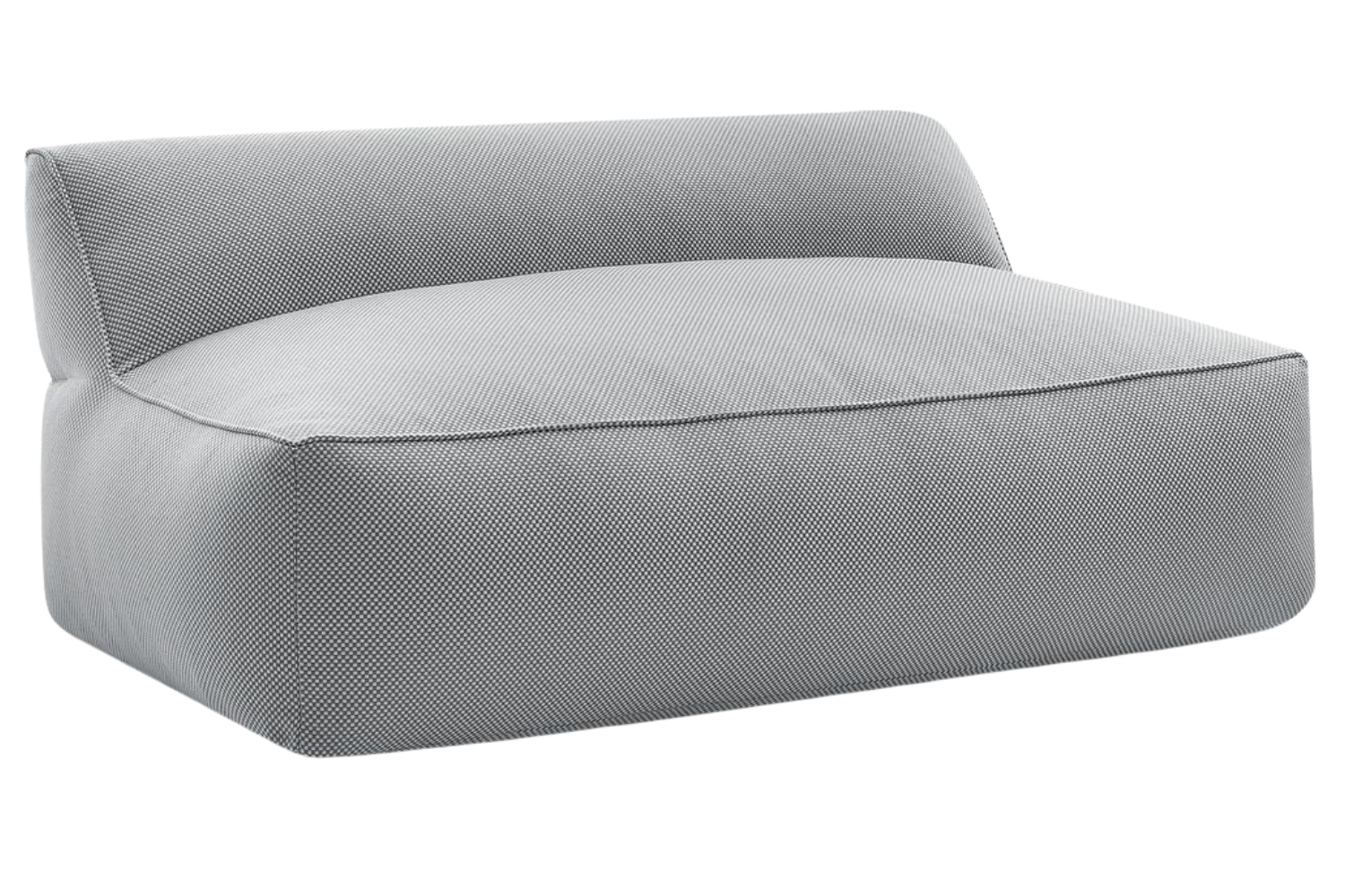 Bobochic Paris Světle šedá zahradní pohovka Riviera 160 cm Bobochic Paris