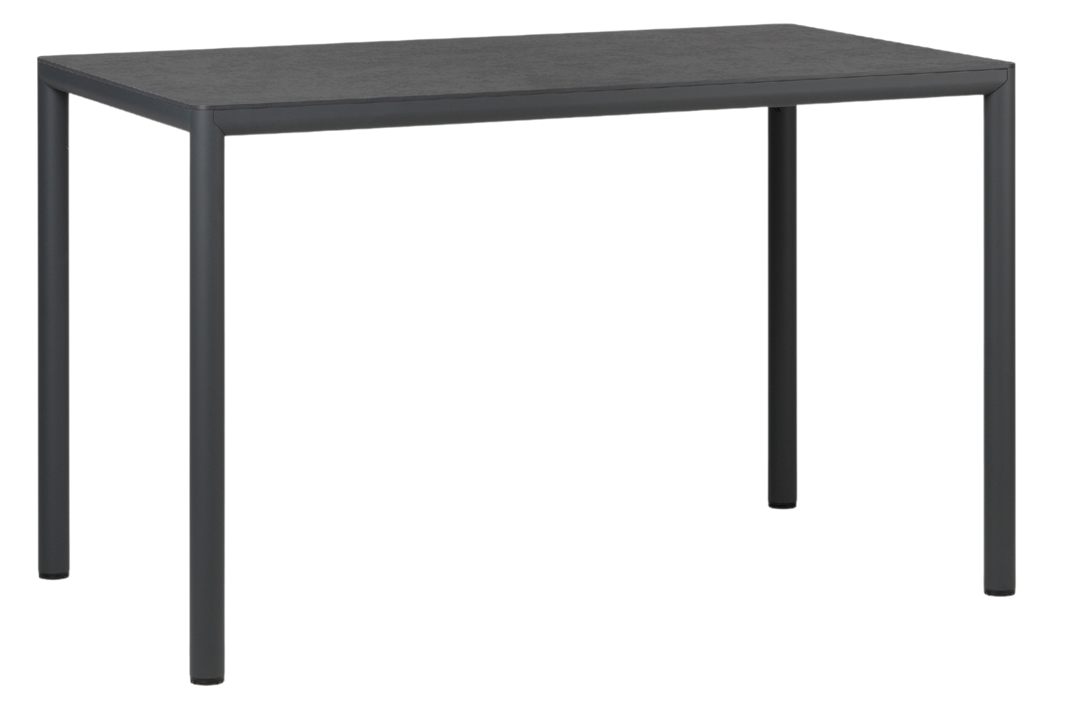 Nardi Tmavě šedý zahradní stůl Piave 120 x 70 cm Nardi