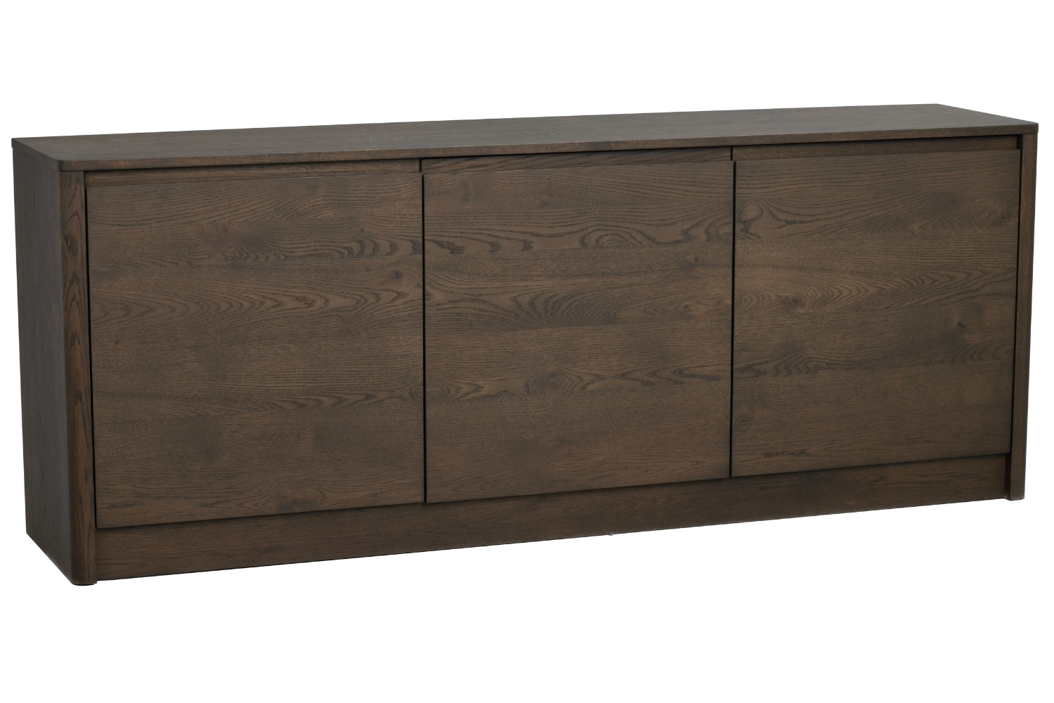 Rowico Hnědá dubová komoda MELSTONE 180 x 40 cm Rowico