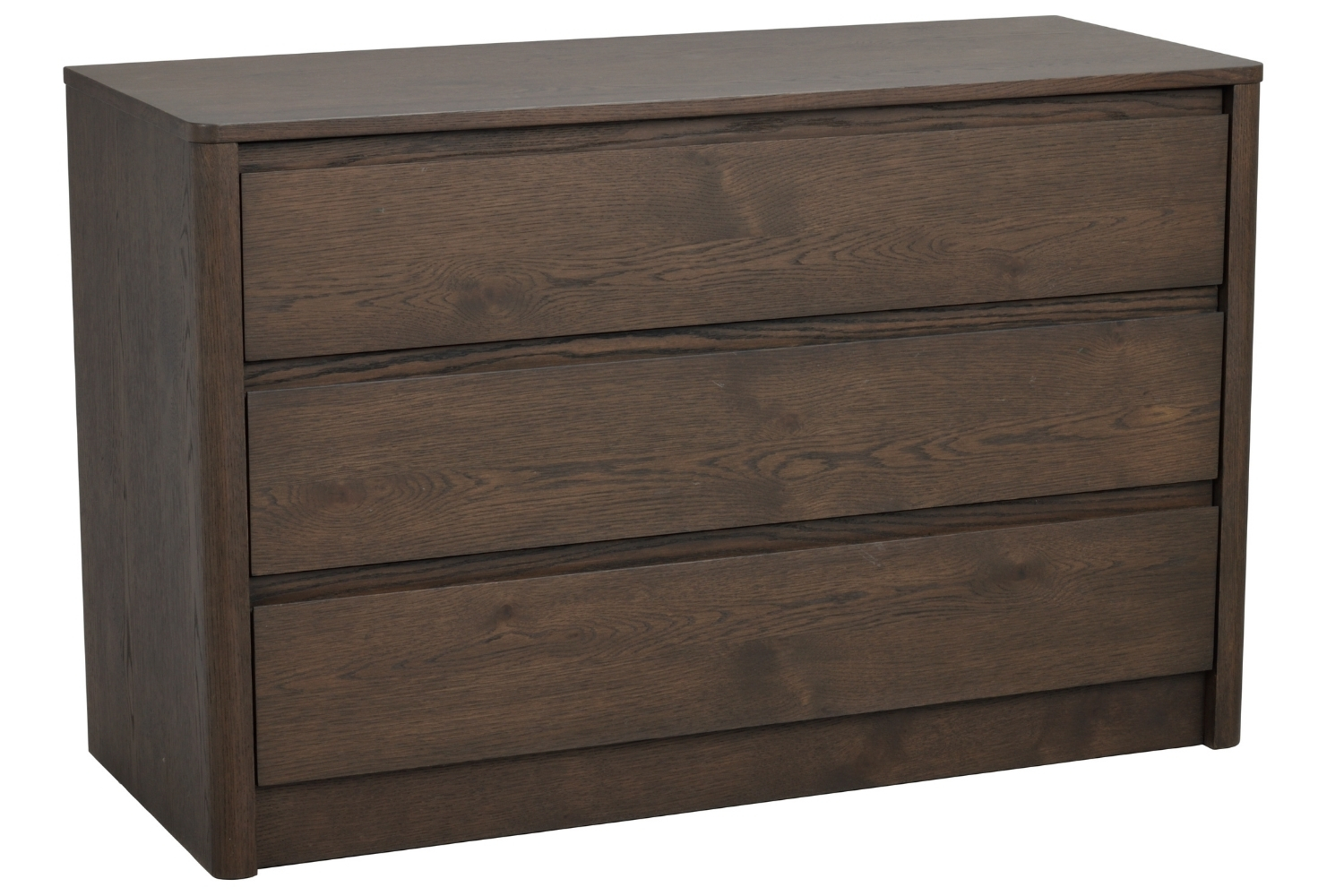 Rowico Hnědá dubová komoda MELSTONE 110 x 45 cm Rowico