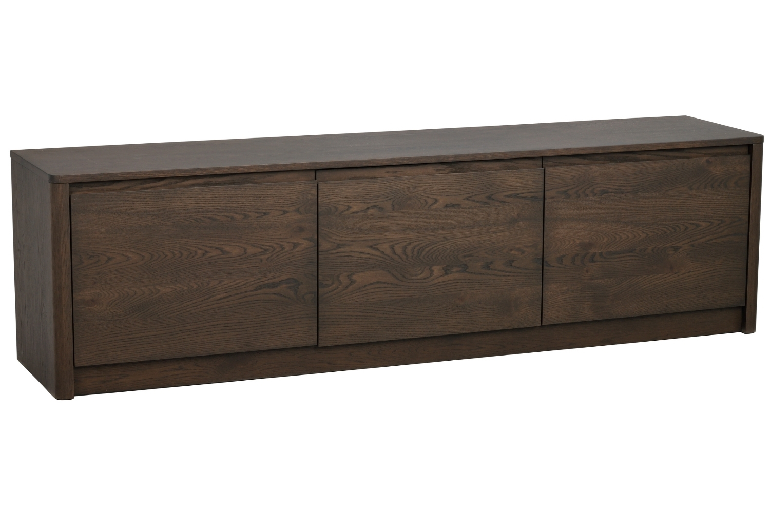 Rowico Hnědá dubová komoda MELSTONE 180 x 40 cm Rowico