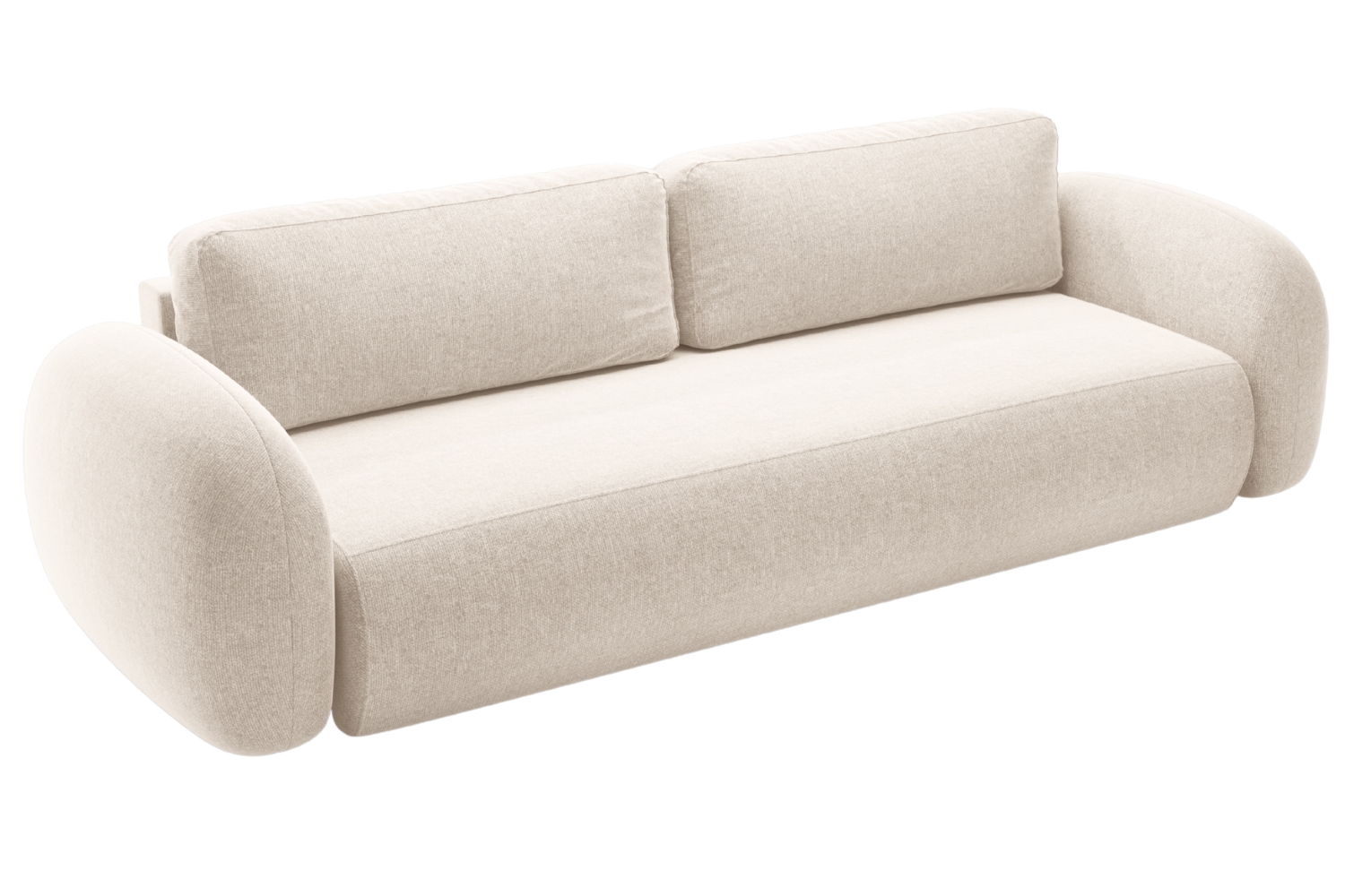 Maison Heritage Světle béžová rozkládací pohovka Kora 262 cm Maison Heritage