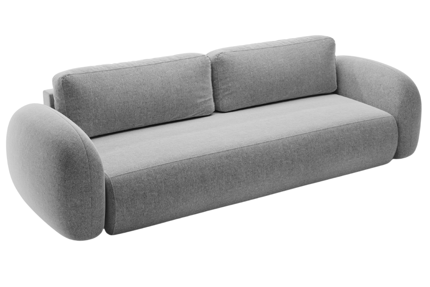 Maison Heritage Světle šedá rozkládací pohovka Kora 262 cm Maison Heritage