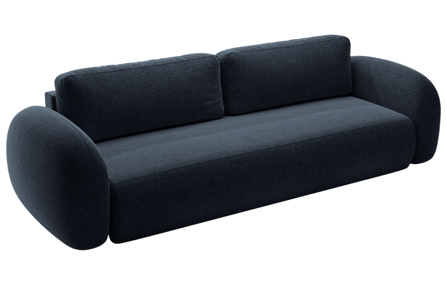 Maison Heritage Tmavě modrá rozkládací pohovka Kora 262 cm Maison Heritage