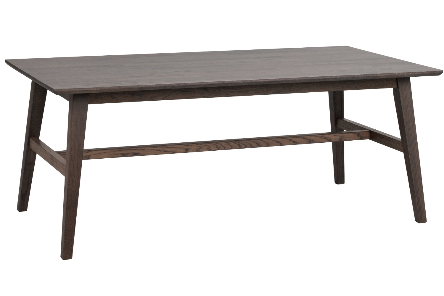 Rowico Tmavě hnědý dubový konferenční stolek FILIPPA 130 x 70 cm Rowico