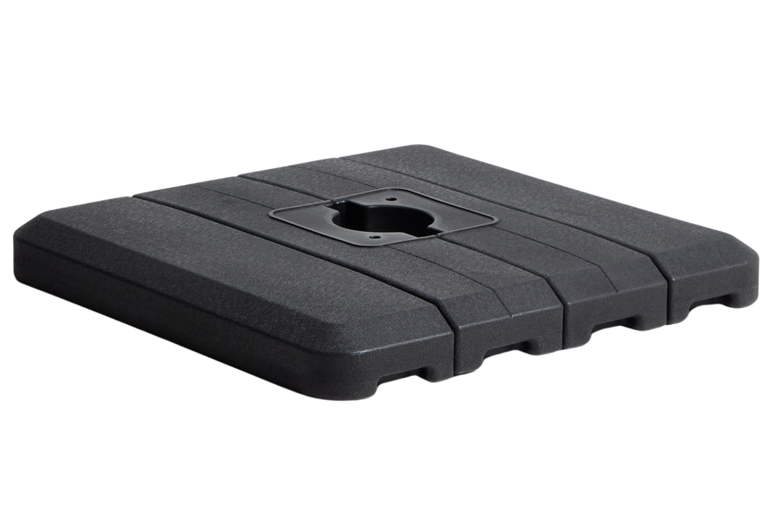 Kave Home Černý plastový podstavec ke slunečníku Alfaz 98 x 98 cm Kave Home