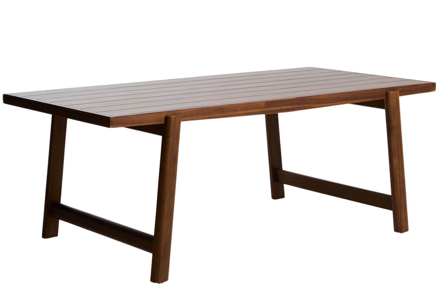 Kave Home Dřevěný zahradní jídelní stůl Itani 200 x 100 cm Kave Home