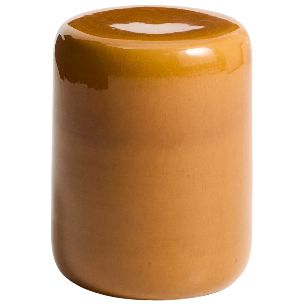 Kave Home Žlutý zahradní stolek Mesquida 35 cm Kave Home