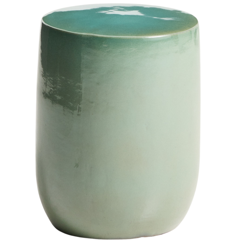 Kave Home Zelený zahradní stolek Mesquida 35 cm Kave Home