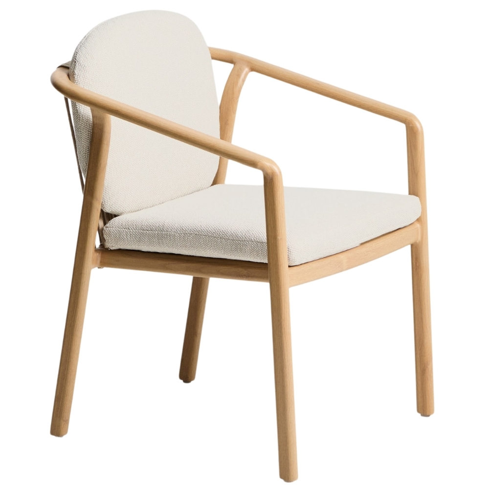 Kave Home Béžová zahradní židle Sirte s výpletem Kave Home