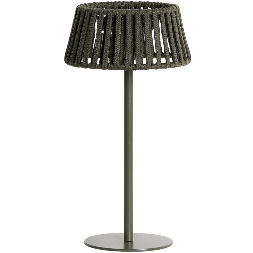 Kave Home Zelená zahradní solární LED lampa Aldet Kave Home