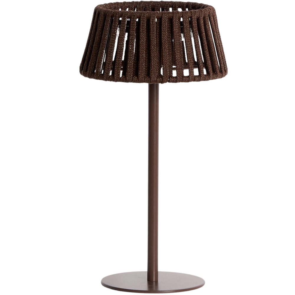 Kave Home Hnědá zahradní solární LED lampa Aldet Kave Home