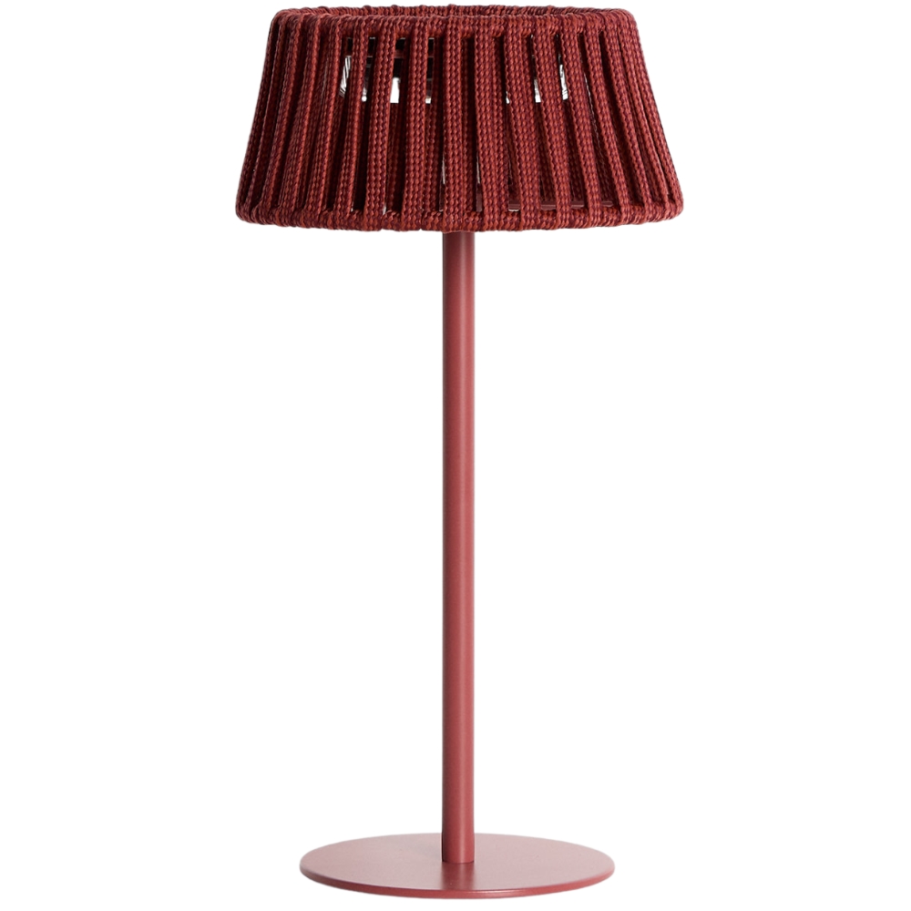 Kave Home Terakotově červená zahradní solární LED lampa Aldet Kave Home