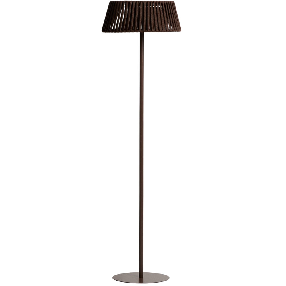Kave Home Hnědá zahradní solární LED lampa Aldet 160 cm Kave Home