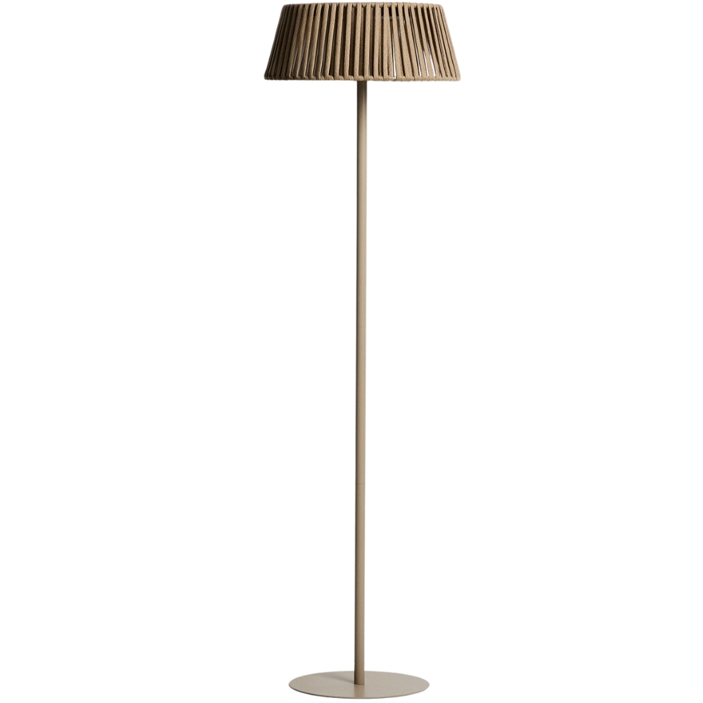Kave Home Béžová zahradní solární LED lampa Aldet 160 cm Kave Home