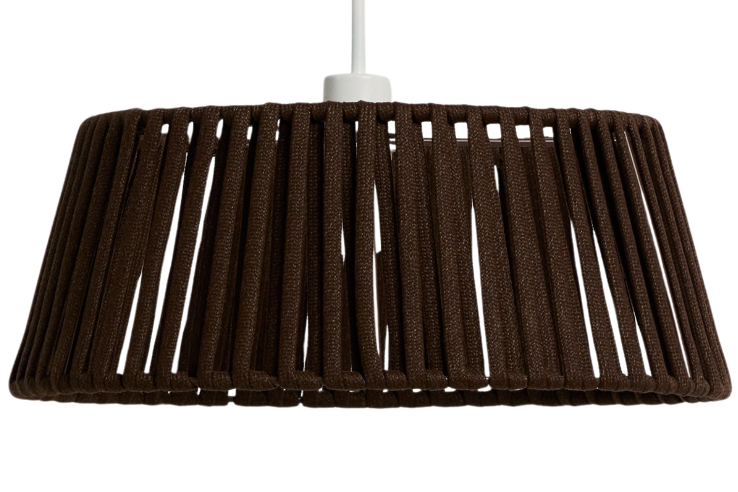 Kave Home Hnědé závěsné stínidlo Aldet  Ø 46 cm Kave Home