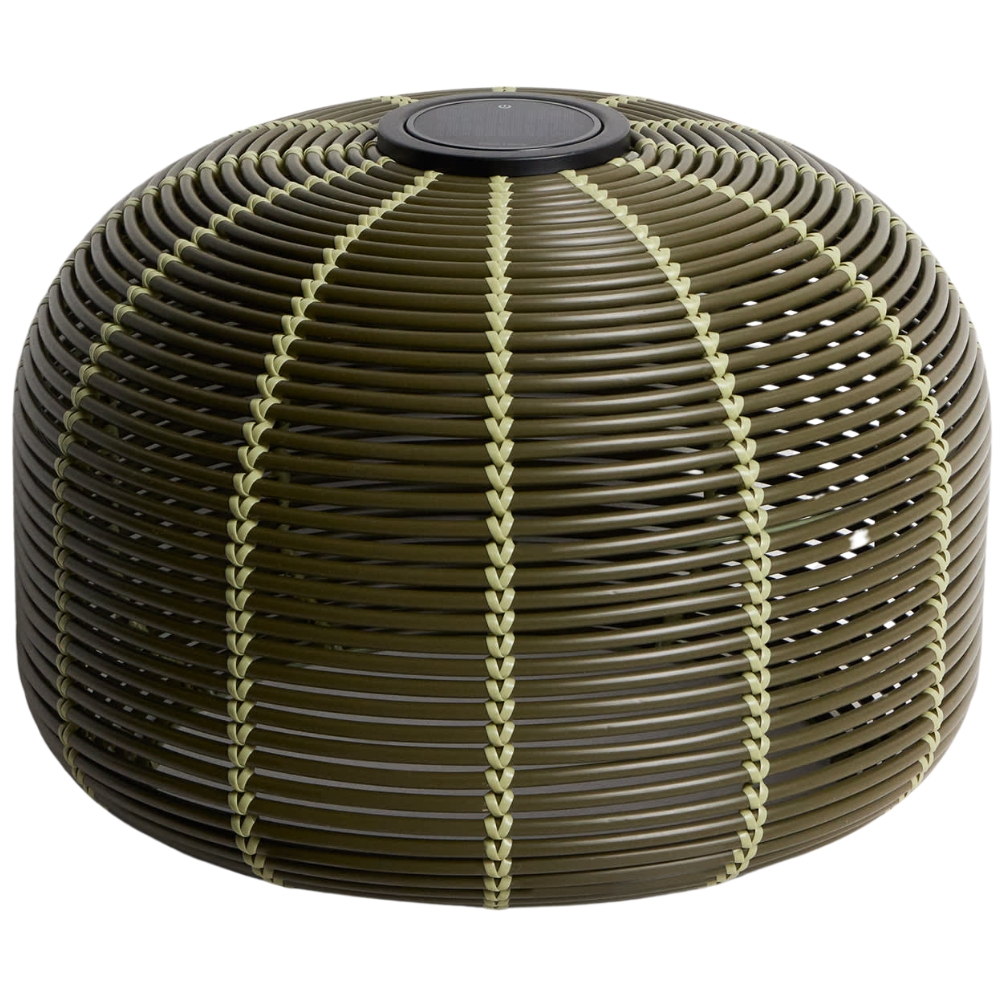 Kave Home Zelená zahradní solární lampa Garoina Ø 50 cm Kave Home