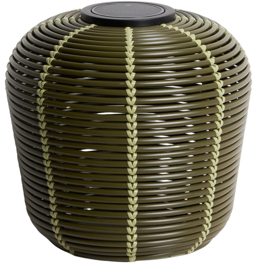 Kave Home Zelená zahradní solární lampa Garoina Ø 35 cm Kave Home