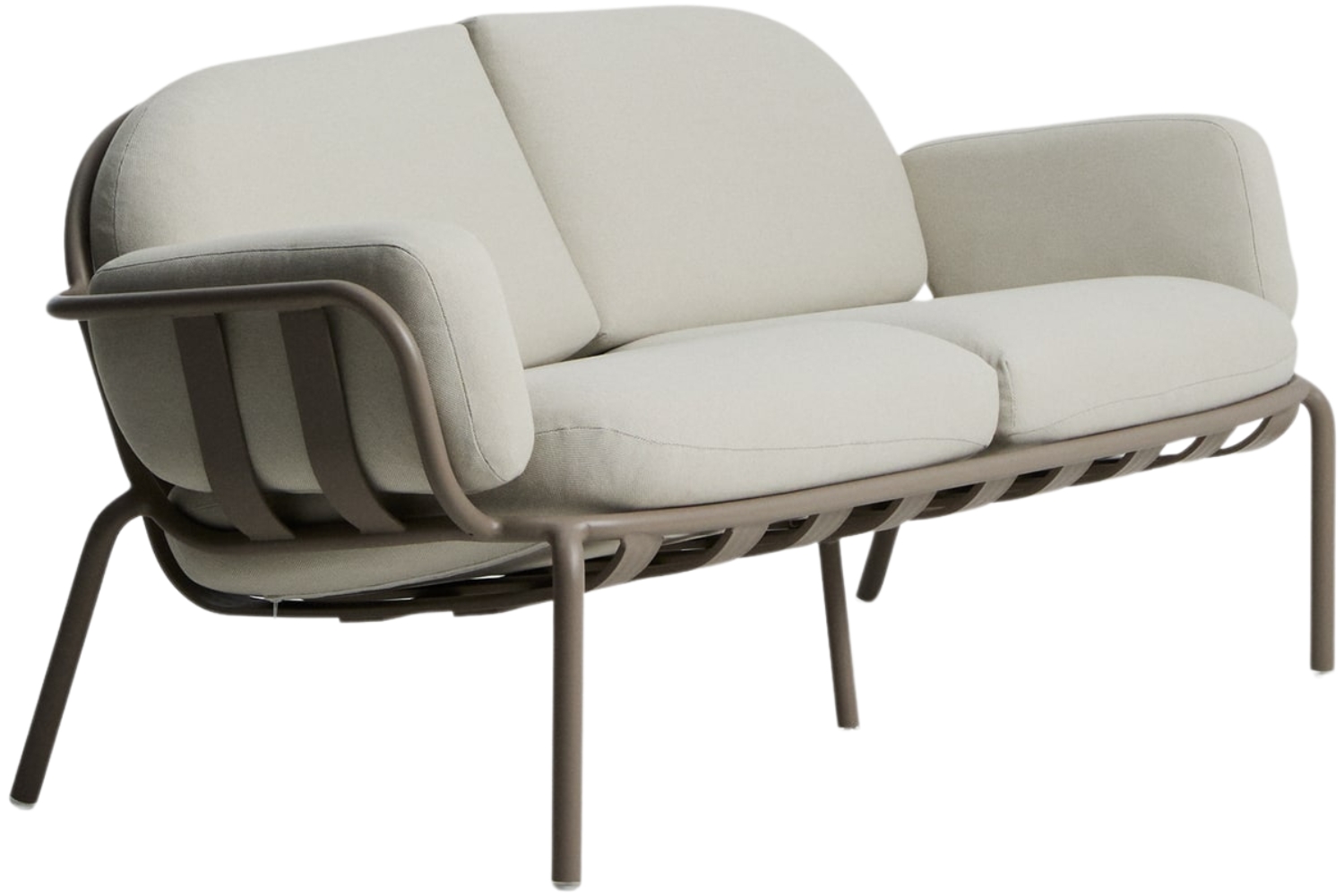 Kave Home Béžová zahradní pohovka Joncols 164 cm Kave Home