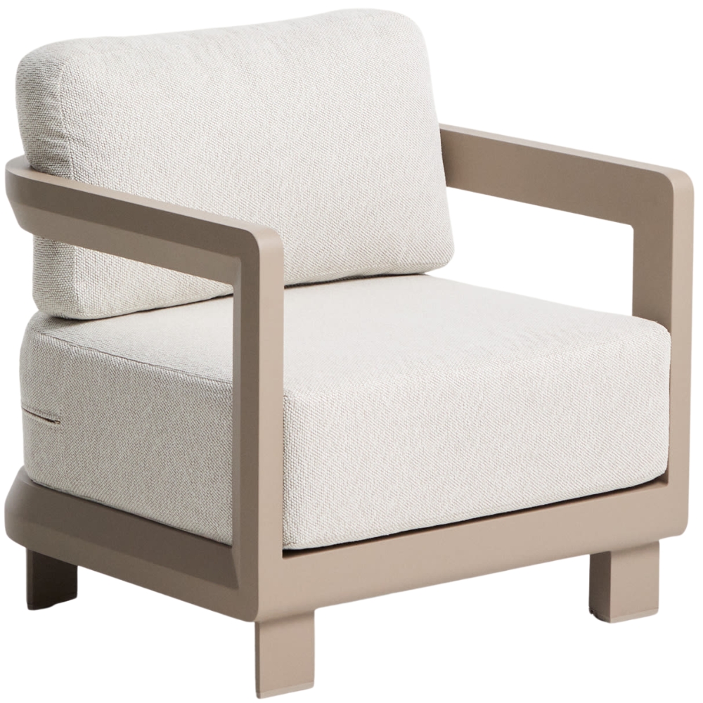 Kave Home Béžové zahradní křeslo Nerano Kave Home