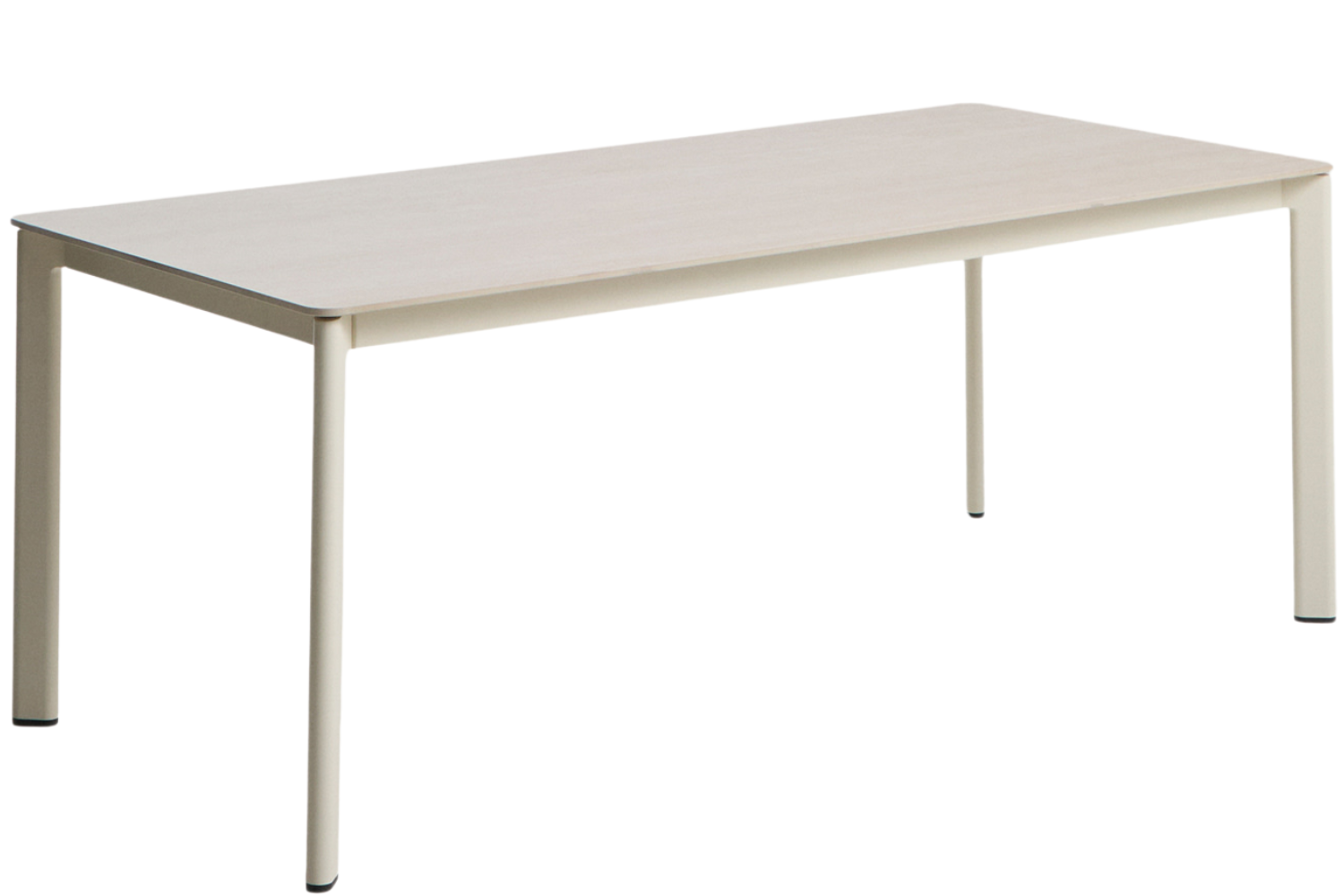 Kave Home Béžový zahradní stůl s keramickou deskou  Anafi 180 x 90 cm Kave Home