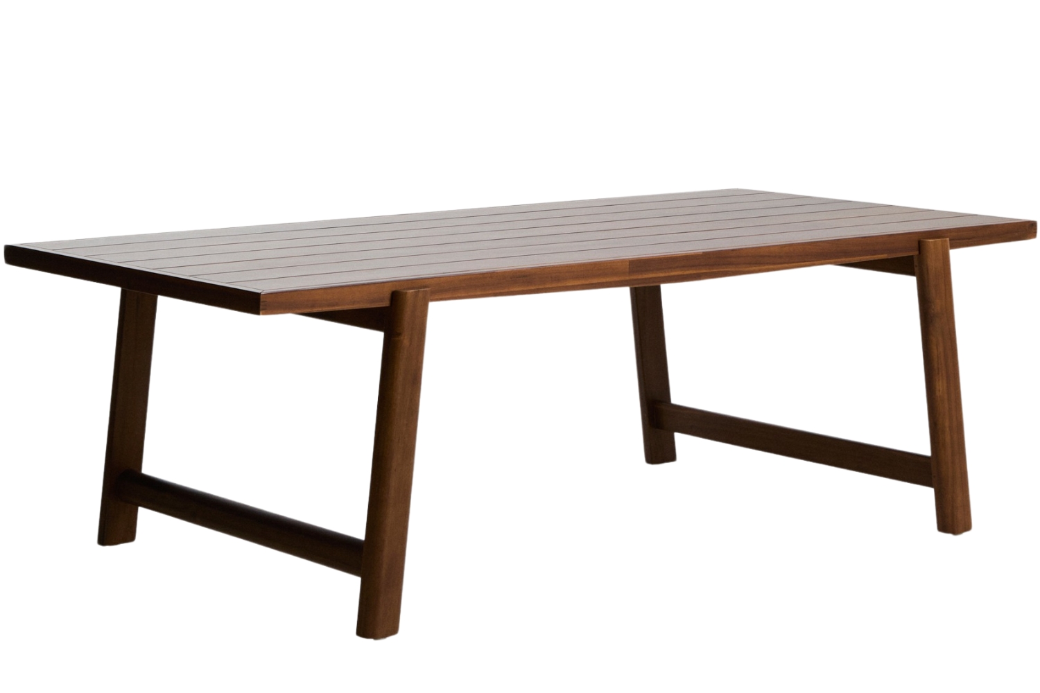 Kave Home Dřevěný zahradní jídelní stůl Itani 240 x 100 cm Kave Home