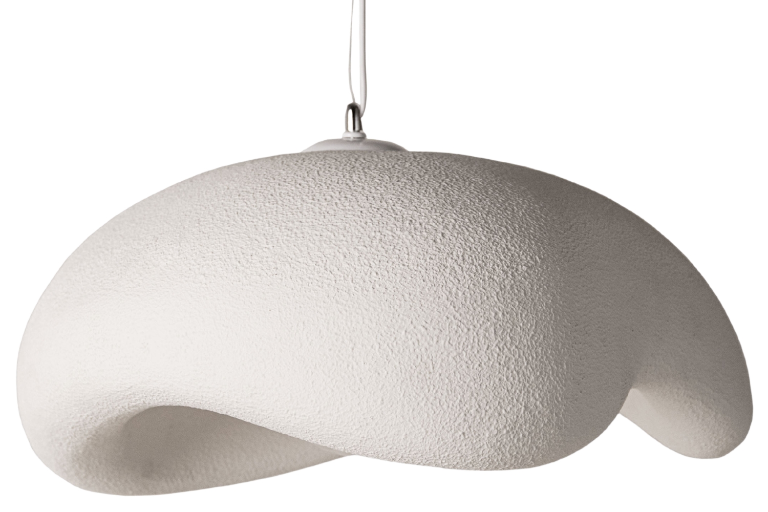 Micadoni Bílé závěsné světlo Berta 60 cm Micadoni